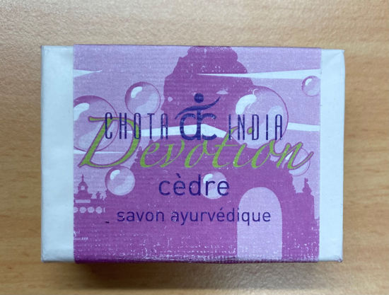 Image de Savon ayurvédique - parfum Cèdre